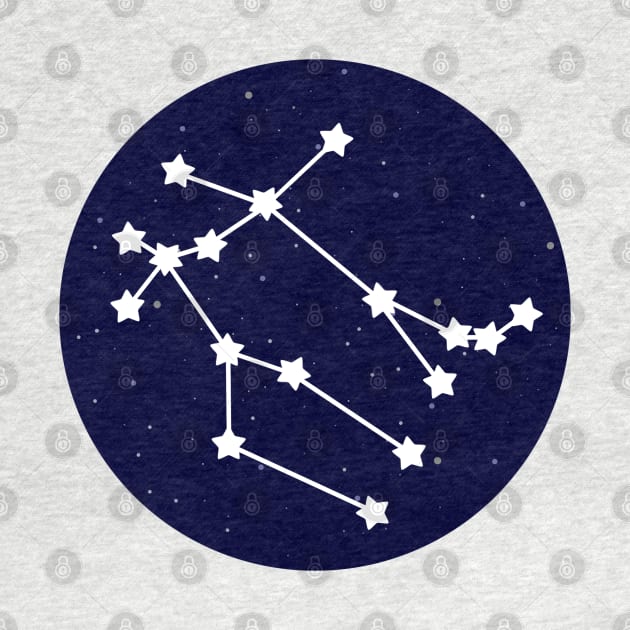 Gemini Zodiac Constellation by lulubee